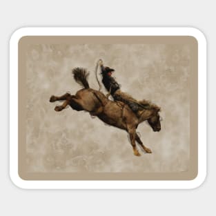 Bronco Buster - Rodeo Rider Sticker